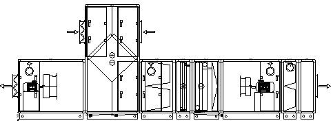 Hijyenik Plakalı Tip Klima Santrali